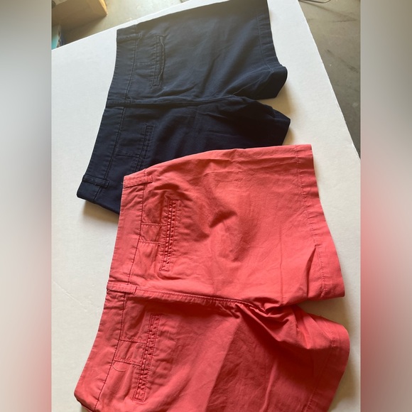 J. Crew Blue Bermuda Shorts and old navy shorts in salmon color. Dress/Casual - Picture 2 of 6